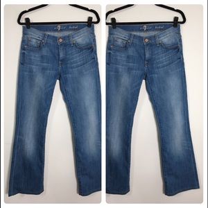 7 for all mankind 27 bootcut flares